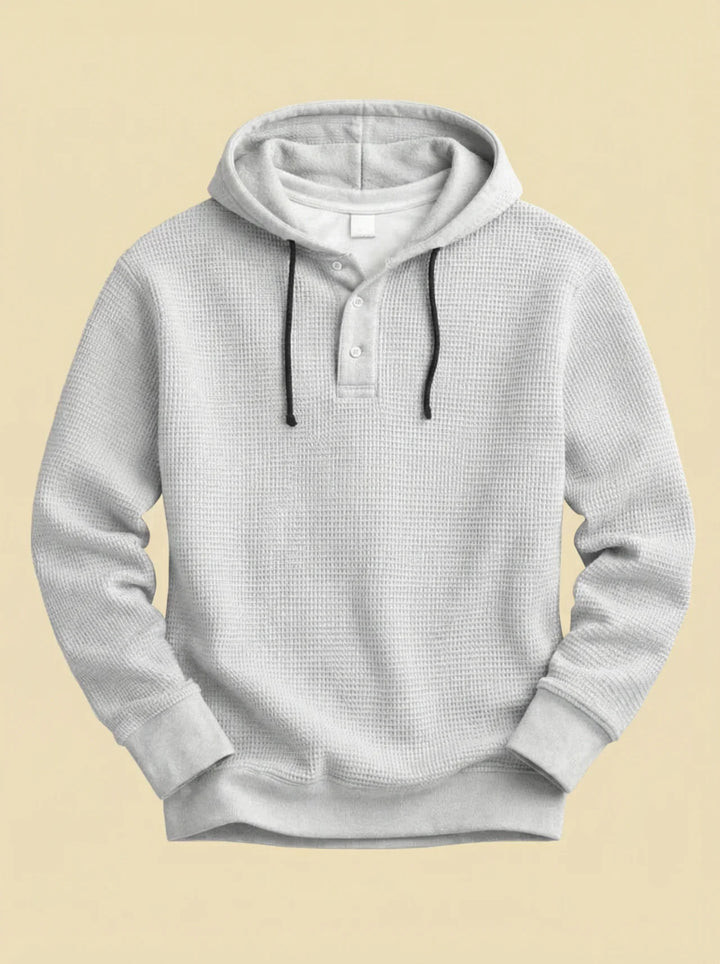 ALFRED | Textured Waffle Hoodie