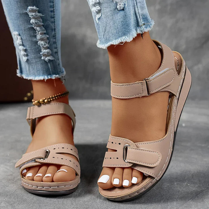 Elira | Sleek Support Sandals