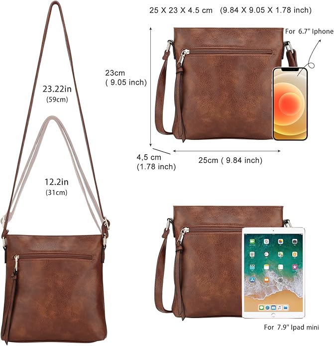 Chicago | Luxury 3-Piece Hobo Bag Set