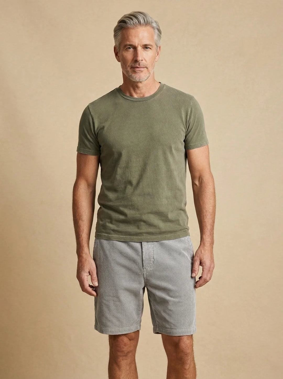 Tailored Corduroy Shorts