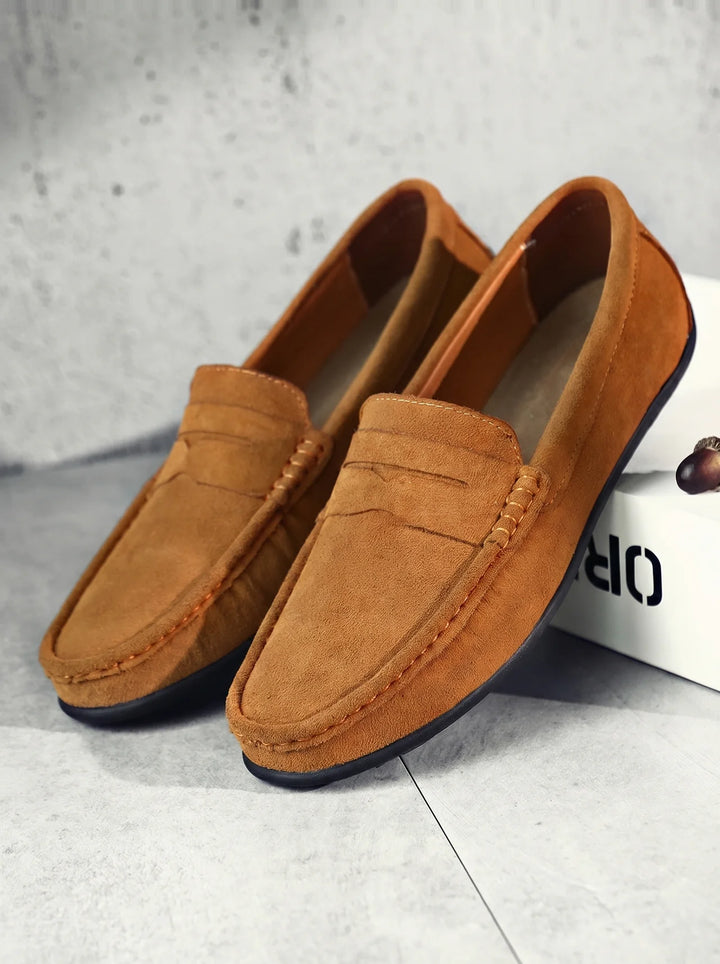 Harrington | Suede Slip-On Loafers