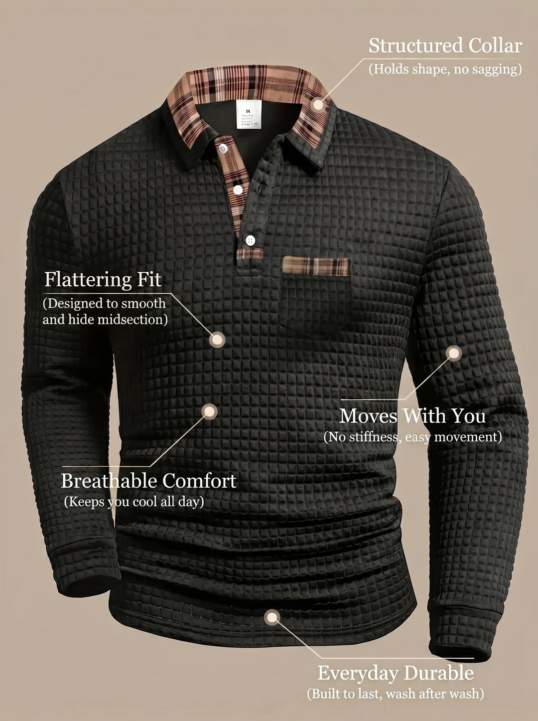 Benson | Heritage Check Polo
