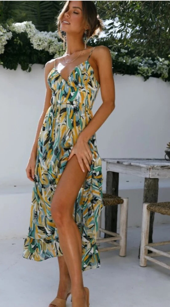 Valentina | Colourful Summer Dress
