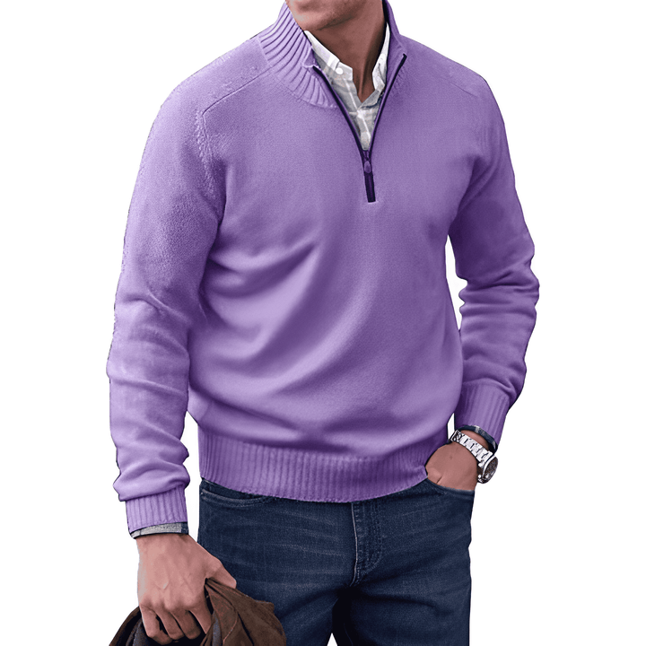 BROOKS | ZIP COLLAR PULLOVER