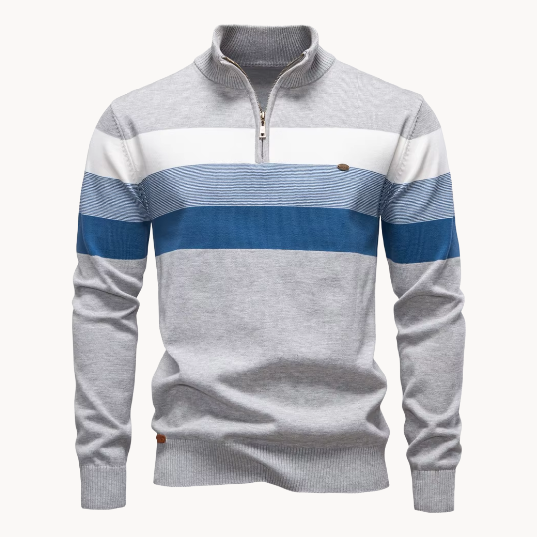 BLAKE | QUARTER-ZIP SWEATER