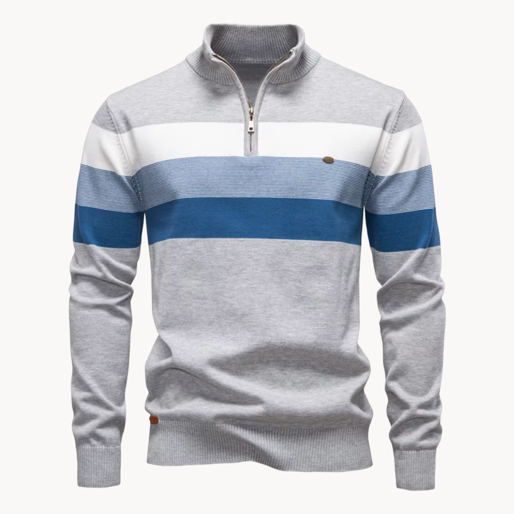 BLAKE | QUARTER-ZIP SWEATER
