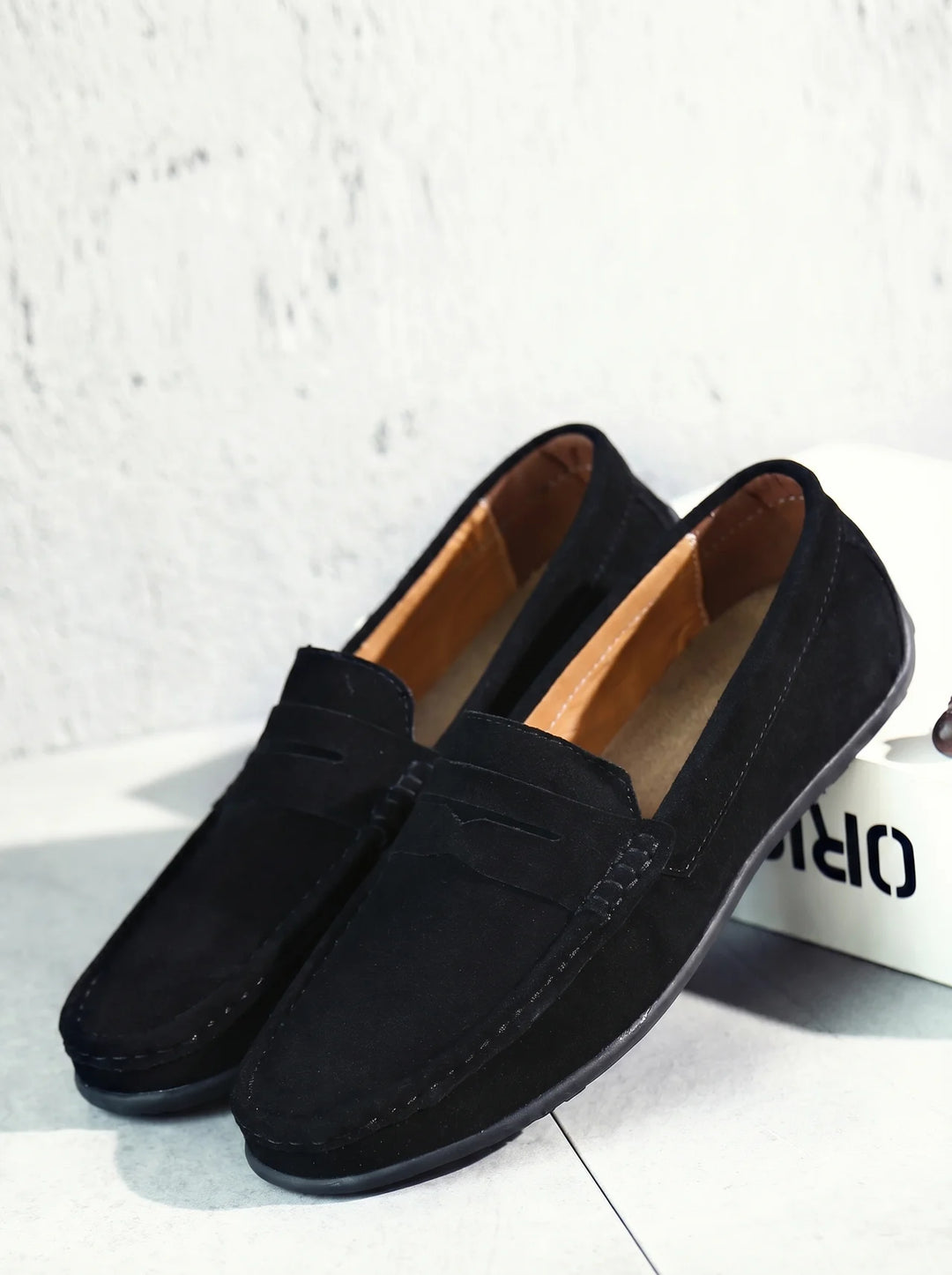 Harrington | Suede Slip-On Loafers