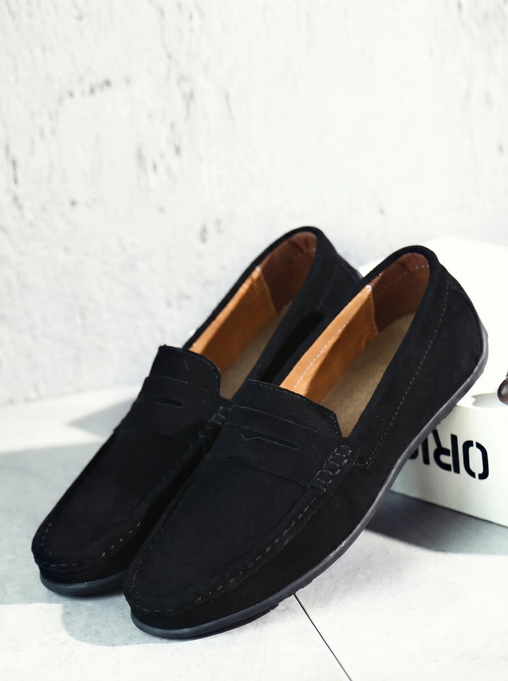 Harrington | Suede Slip-On Loafers