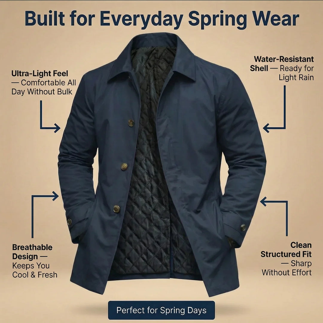 HAROLD | LIGHTWEIGHT SPRING JACKET | RELIABLE COMFORT