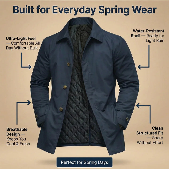 HAROLD | LIGHTWEIGHT SPRING JACKET | RELIABLE COMFORT
