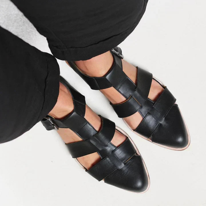 Amara | Handwoven Flat Sandals