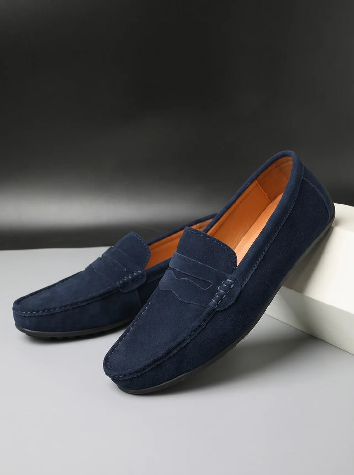 Harrington | Suede Slip-On Loafers