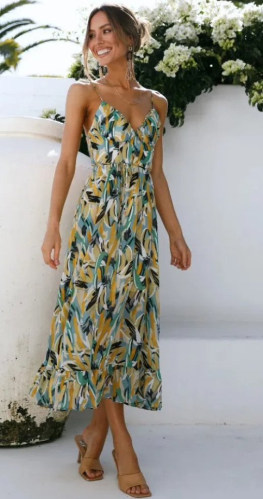Valentina | Colourful Summer Dress