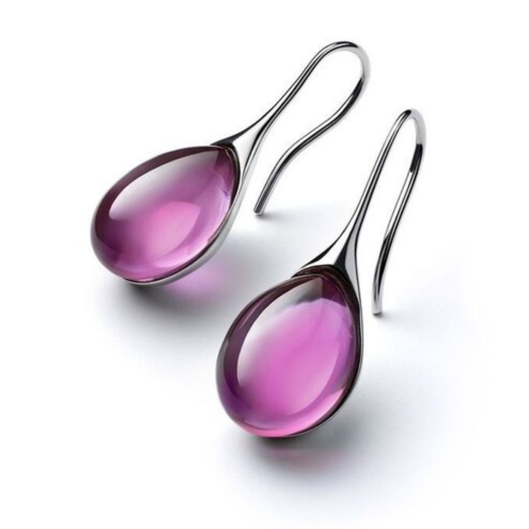 Crystal Teardrop Earrings