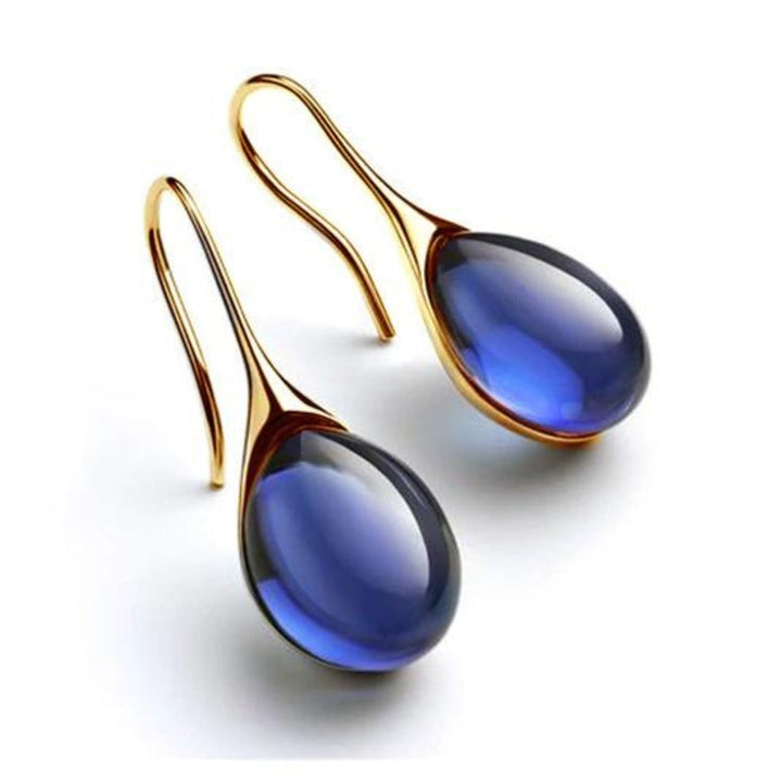 Crystal Teardrop Earrings