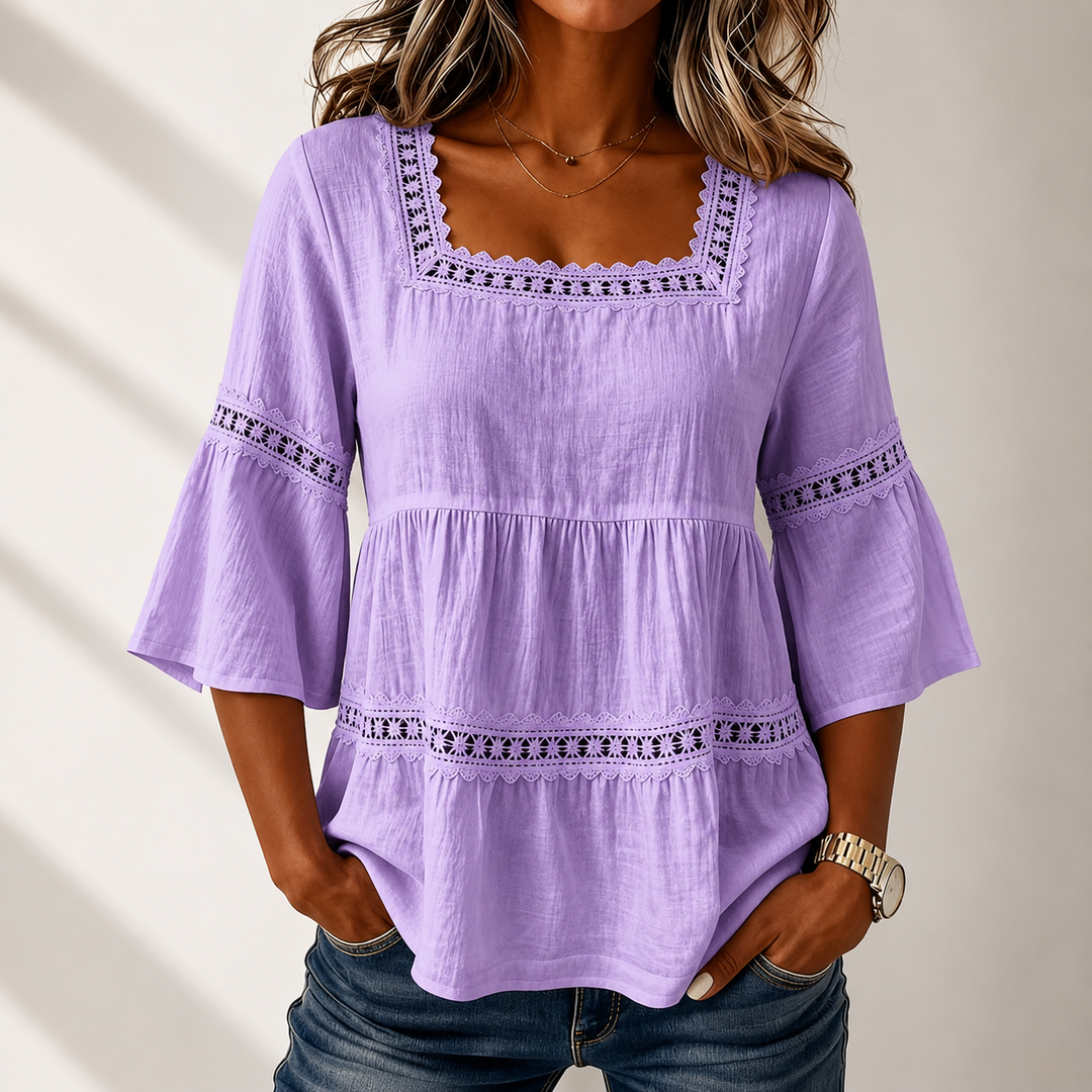 Daisy™ Square Neck Blouse