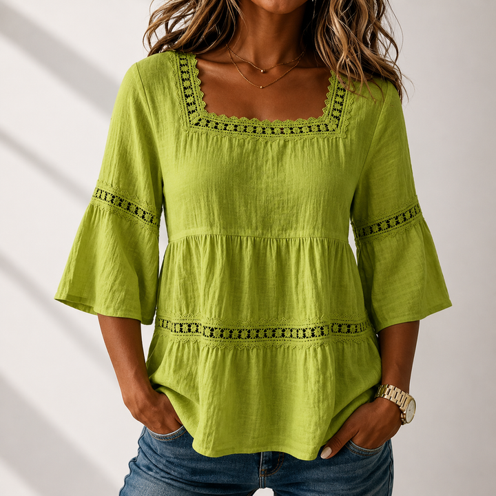 Daisy™ Square Neck Blouse