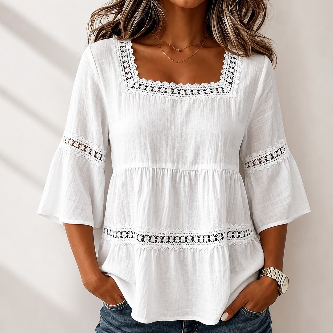 Daisy™ Square Neck Blouse