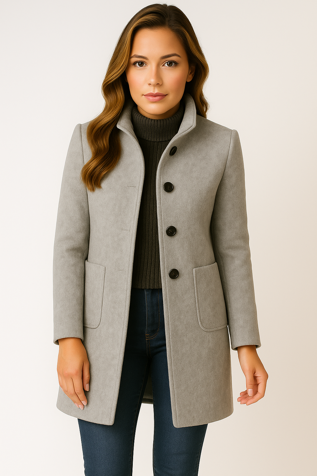 Silent Flex | High Collar Jacket