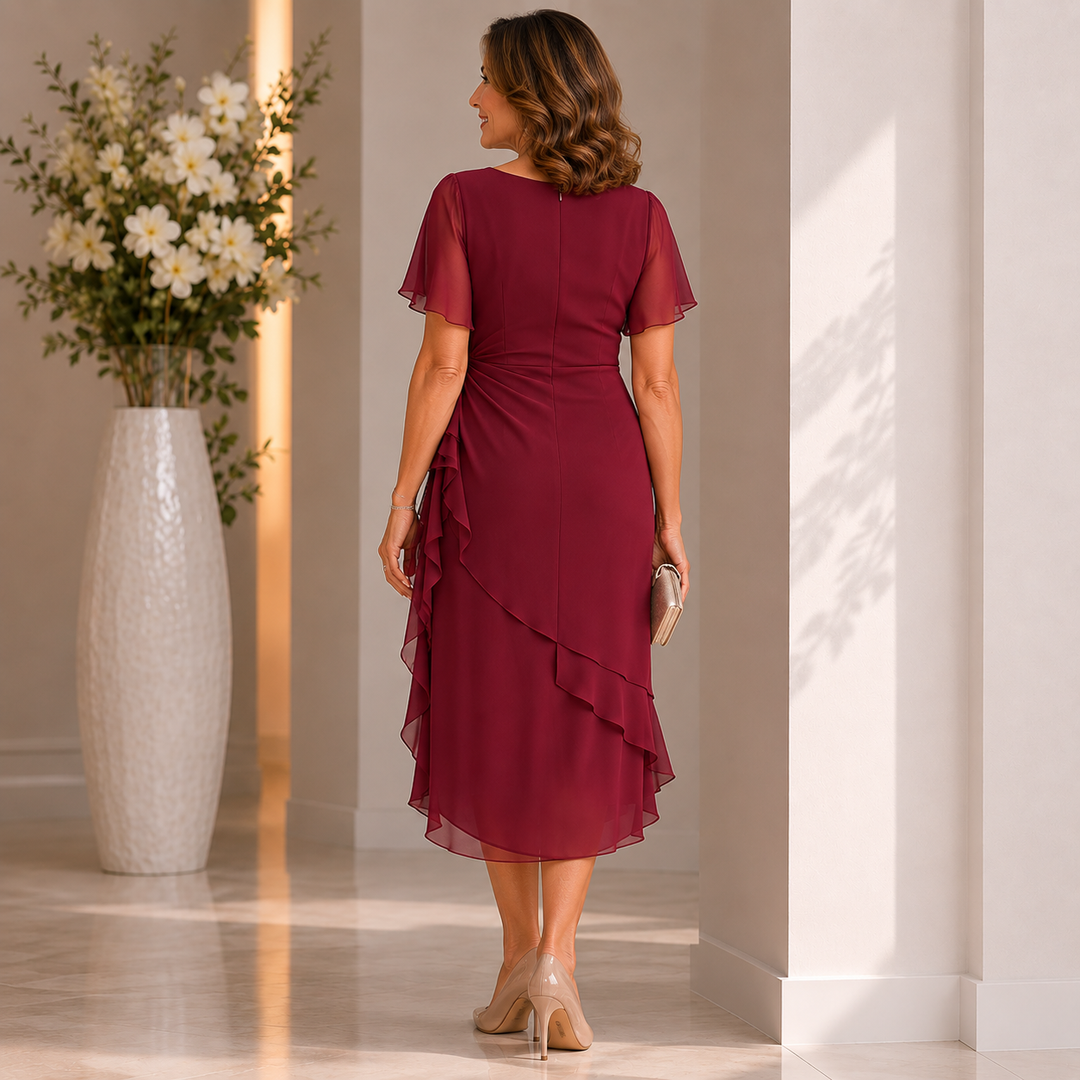 Seraphina™ | Graceful Ruched Occasion Dress