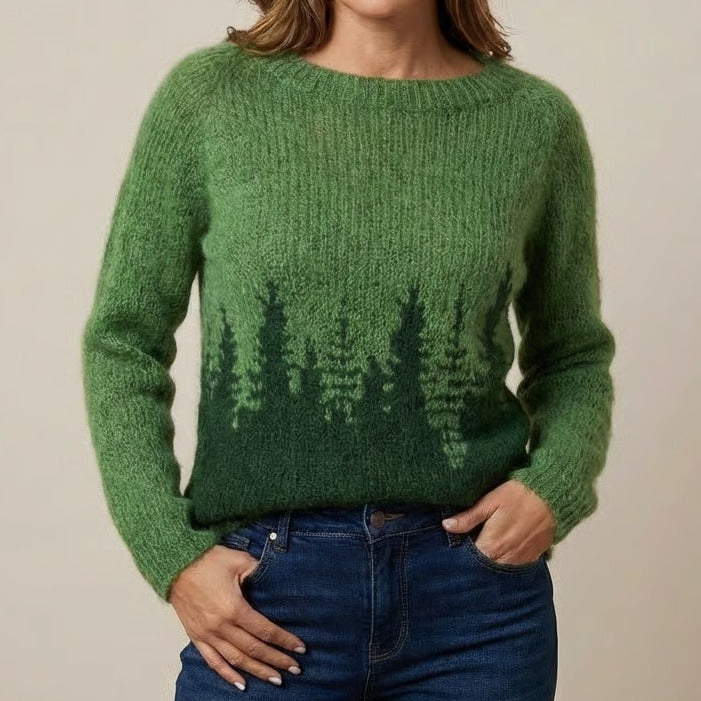 Courtney | Retro Scandinavian knitted sweater