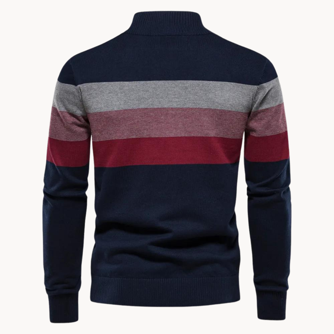 BLAKE | QUARTER-ZIP SWEATER