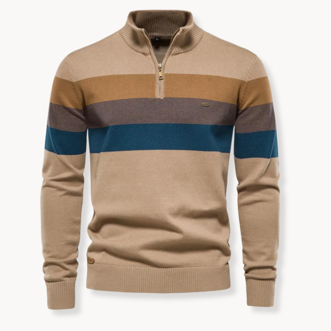 BLAKE | QUARTER-ZIP SWEATER