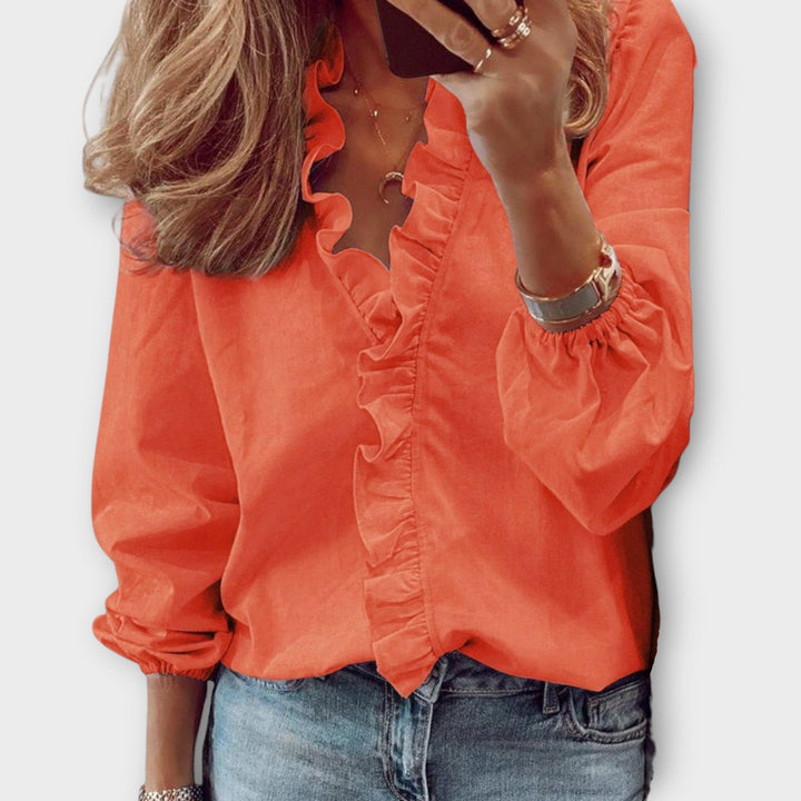 Elara | Elegant Summer Breeze Blouse