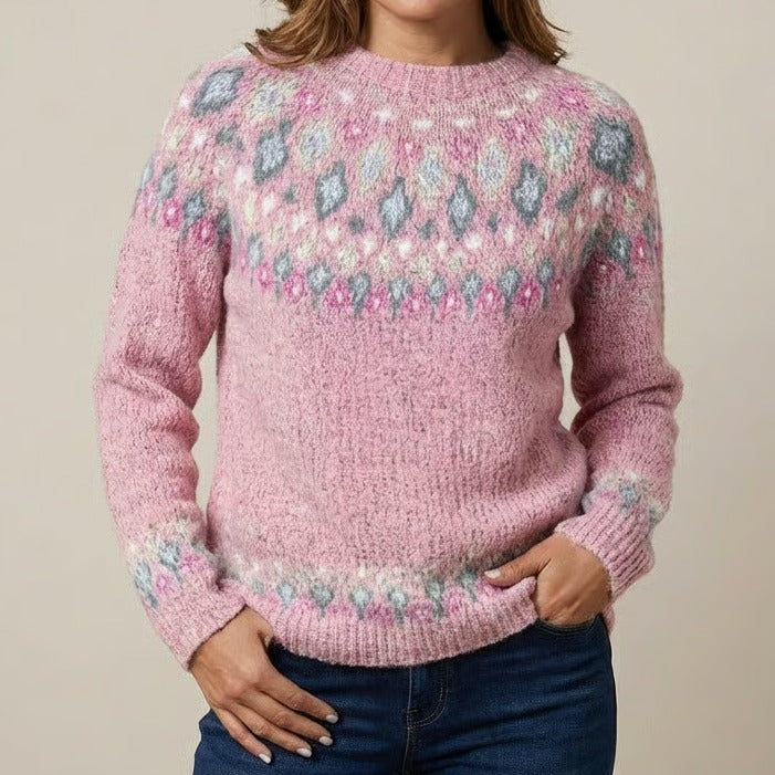 Morgan | Retro Scandinavian knitted sweater