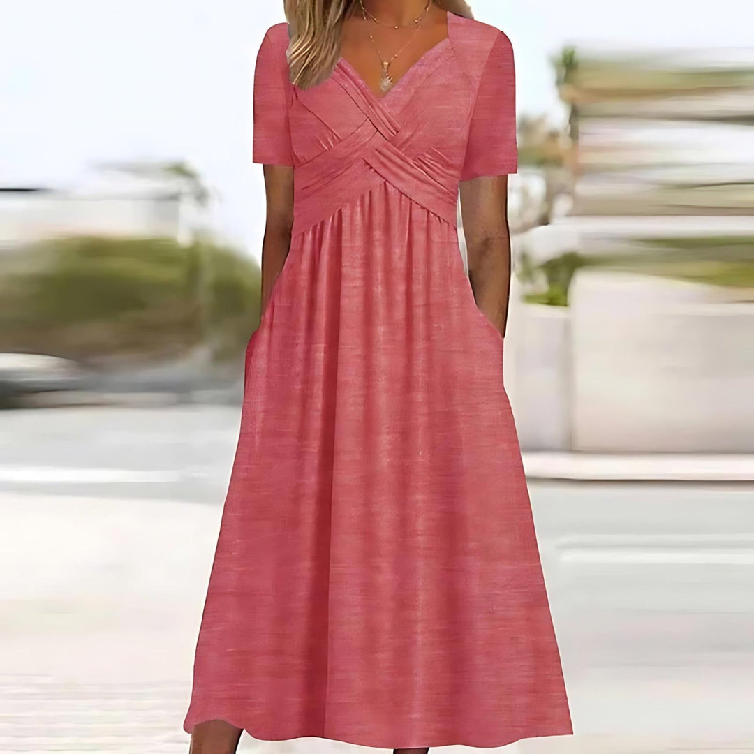 ISADORA | FLATTERING A-LINE MIDI DRESS