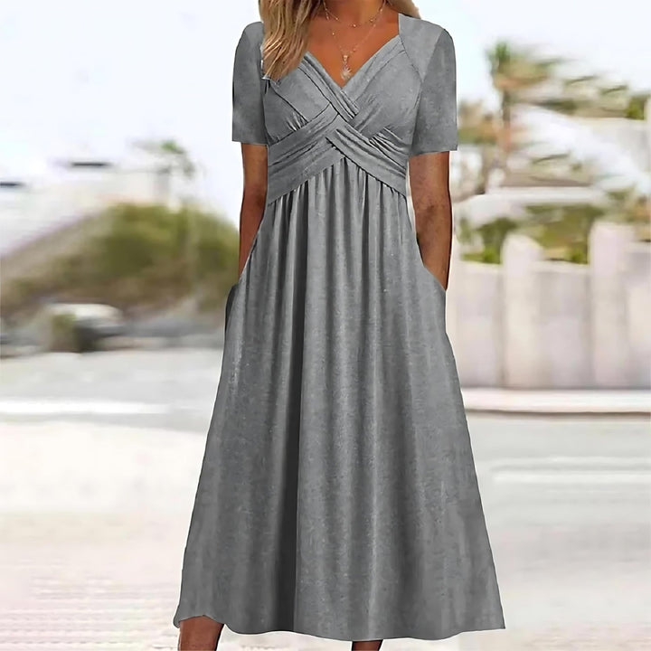 ISADORA | FLATTERING A-LINE MIDI DRESS
