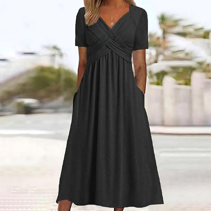 ISADORA | FLATTERING A-LINE MIDI DRESS