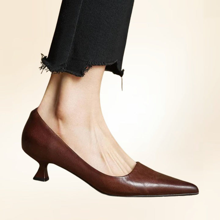 Elara Pointed-Toe Heels for Effortless Everyday Elegance