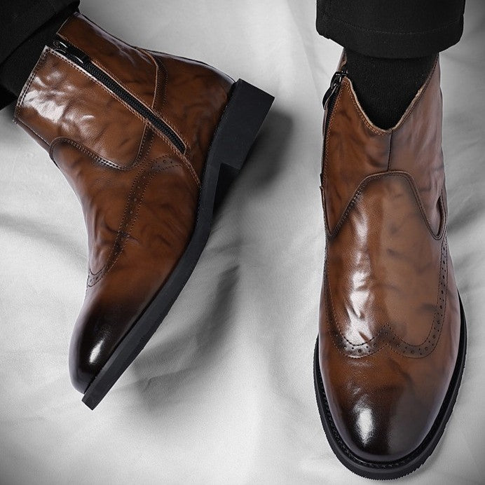 Sonic-19 | Sovereign Wingtip Chelsea Boots