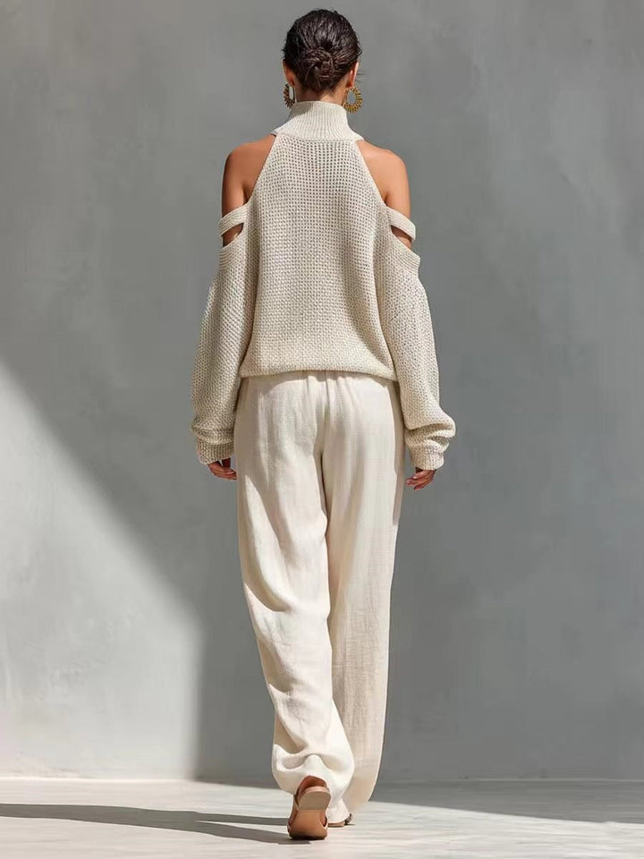 Sienna™ | Knit Top &amp; Relaxed Trouser Set