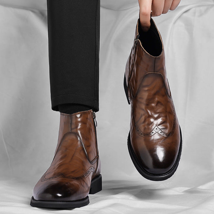 Sonic-19 | Sovereign Wingtip Chelsea Boots