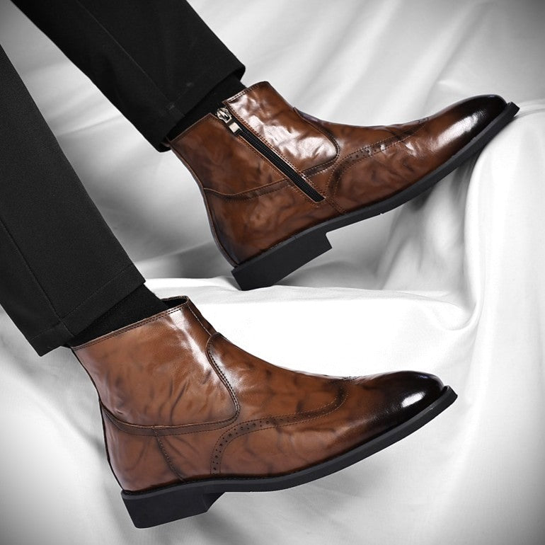 Sonic-19 | Sovereign Wingtip Chelsea Boots