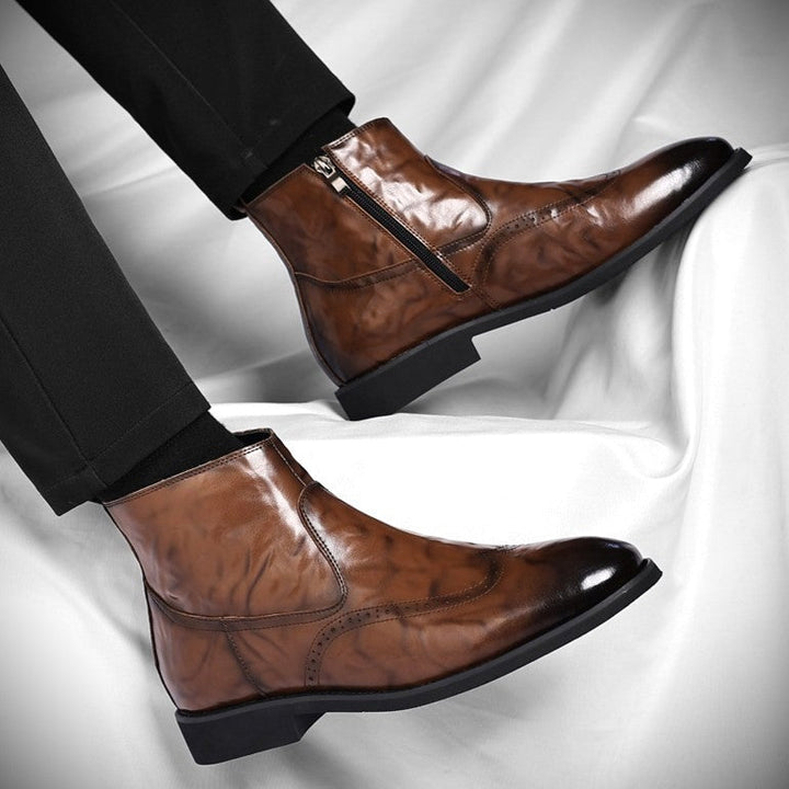 Sonic-19 | Sovereign Wingtip Chelsea Boots
