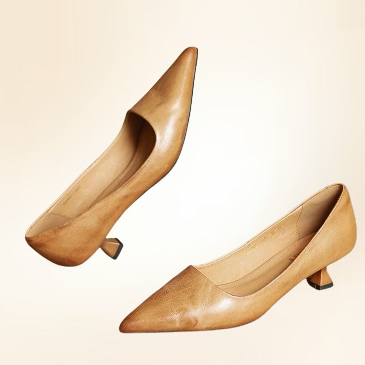 Elara Pointed-Toe Heels for Effortless Everyday Elegance