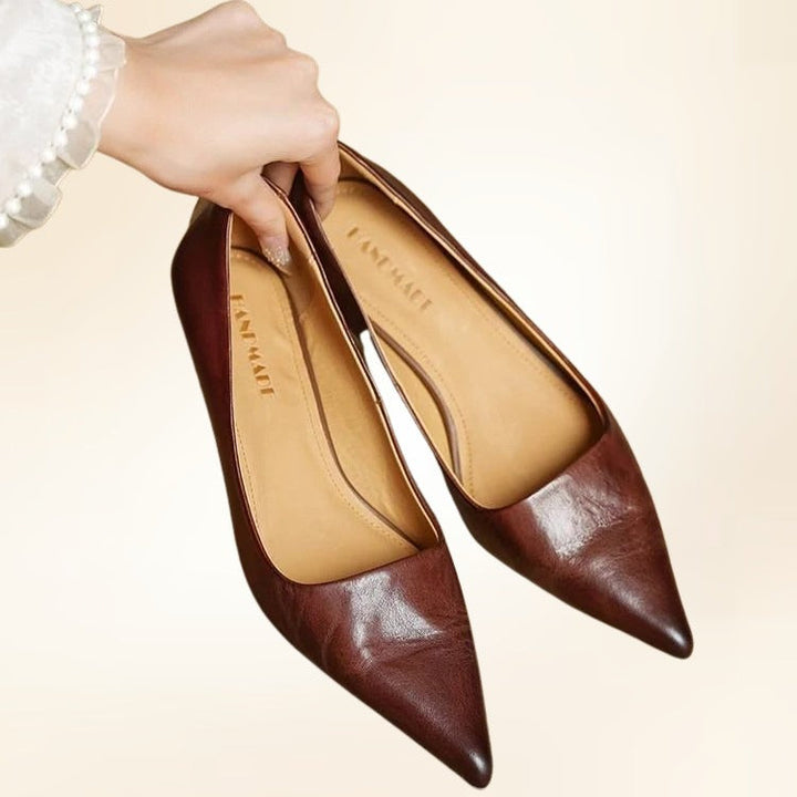 Elara Pointed-Toe Heels for Effortless Everyday Elegance