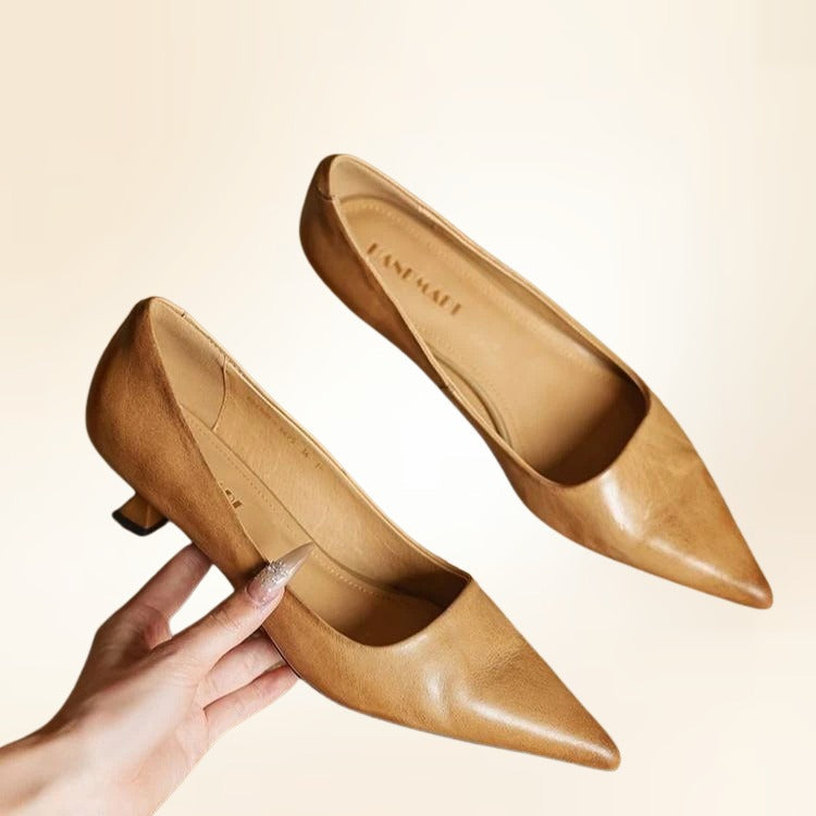 Elara Pointed-Toe Heels for Effortless Everyday Elegance