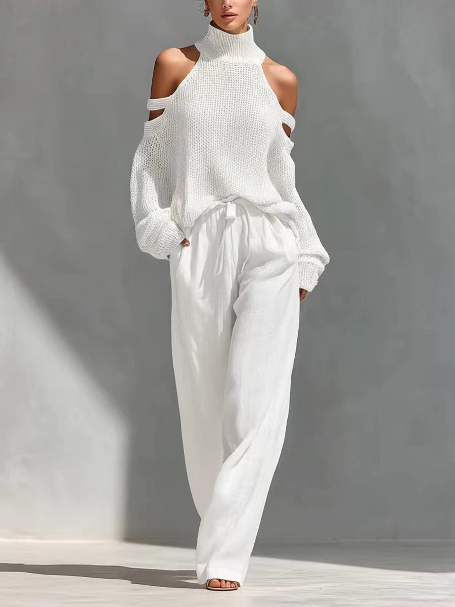 Sienna™ | Knit Top &amp; Relaxed Trouser Set