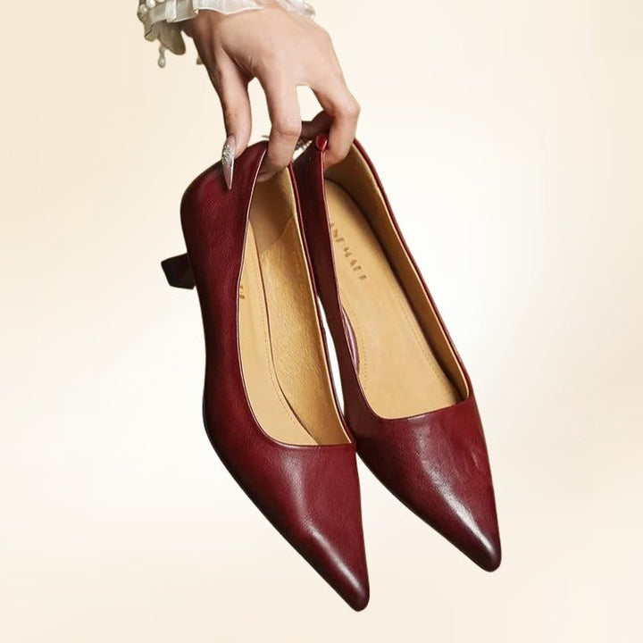 Elara Pointed-Toe Heels for Effortless Everyday Elegance