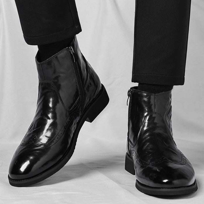 Sonic-19 | Sovereign Wingtip Chelsea Boots