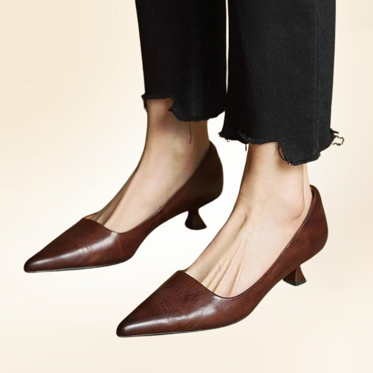 Elara Pointed-Toe Heels for Effortless Everyday Elegance