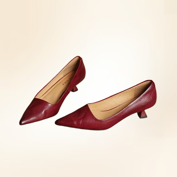 Elara Pointed-Toe Heels for Effortless Everyday Elegance