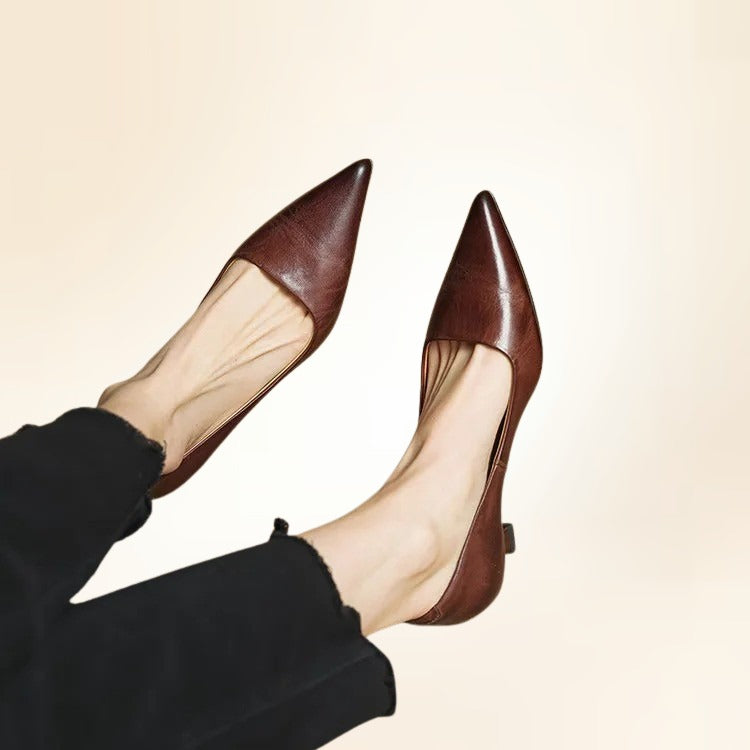 Elara Pointed-Toe Heels for Effortless Everyday Elegance