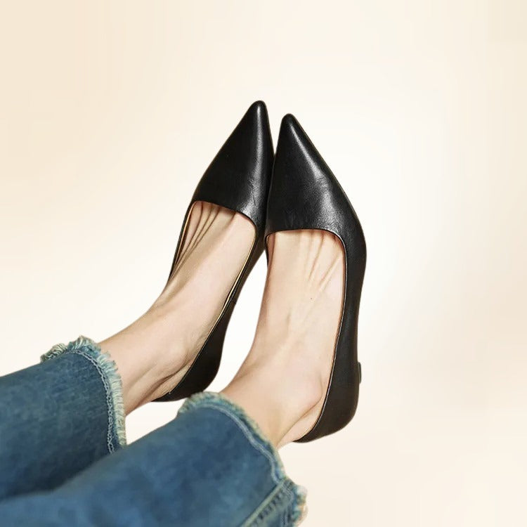 Elara Pointed-Toe Heels for Effortless Everyday Elegance