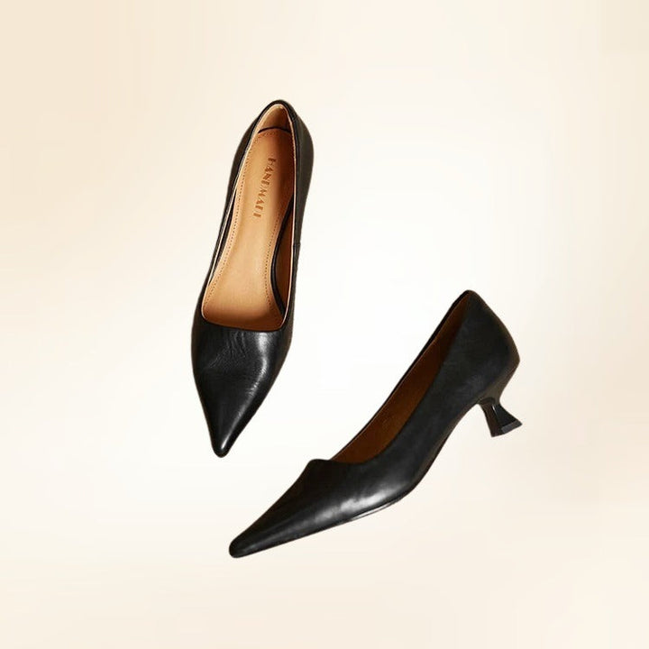 Elara Pointed-Toe Heels for Effortless Everyday Elegance