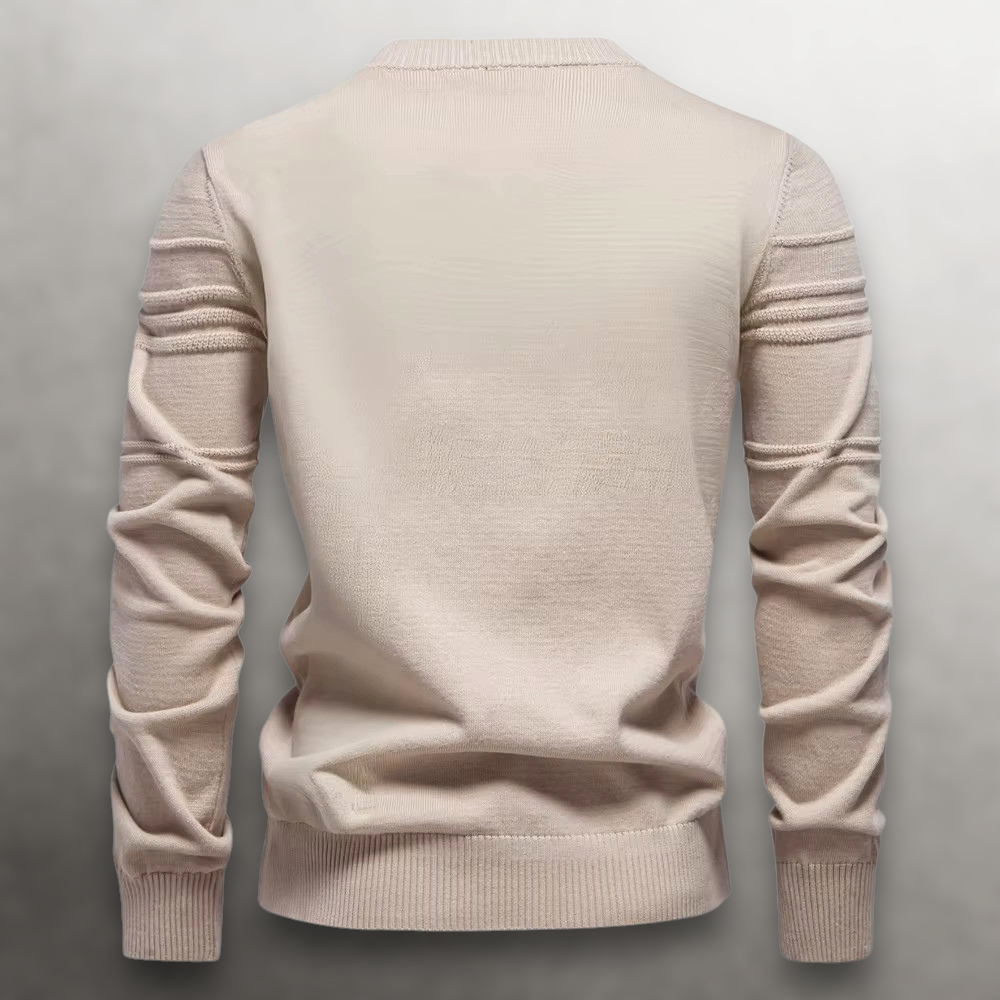 Matteo | Sullivan Grid-Knit Cotton Sweater